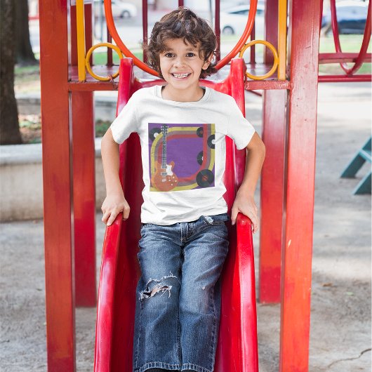 Muziekobjecten retro T-Shirt