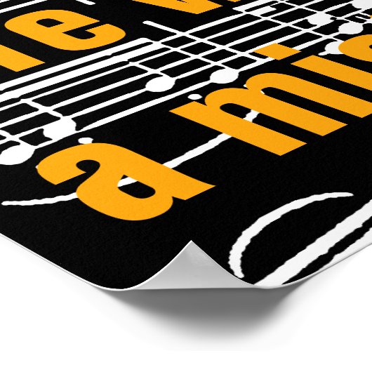 muziekofferte poster (Hoek)