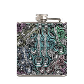 muziekolifant heupfles (Achterkant)