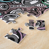 muziekolifant legpuzzel (Zijkant)