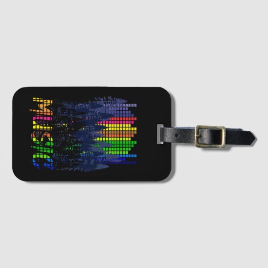 Muziekontwerp Bagagelabel (Voorkant (horizontaal))