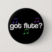 Muziekontwerp heeft Flute Button (Voorkant)