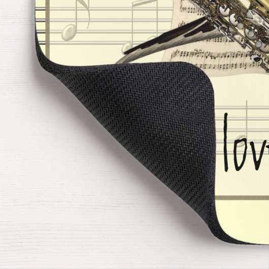 Muziekontwerp  Mousepad Muismat (Hoek)