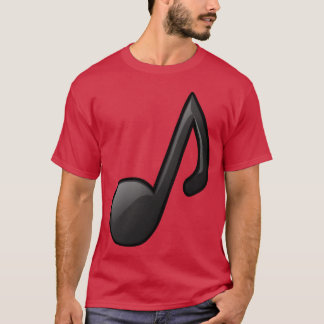 Muziekontwerp T-shirt