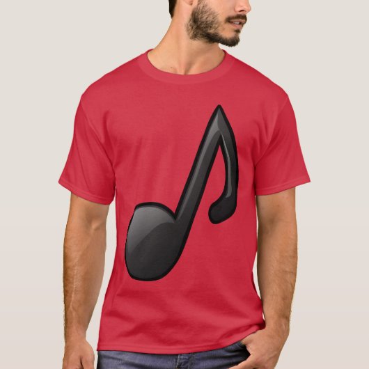 Muziekontwerp T-shirt (Voorkant)