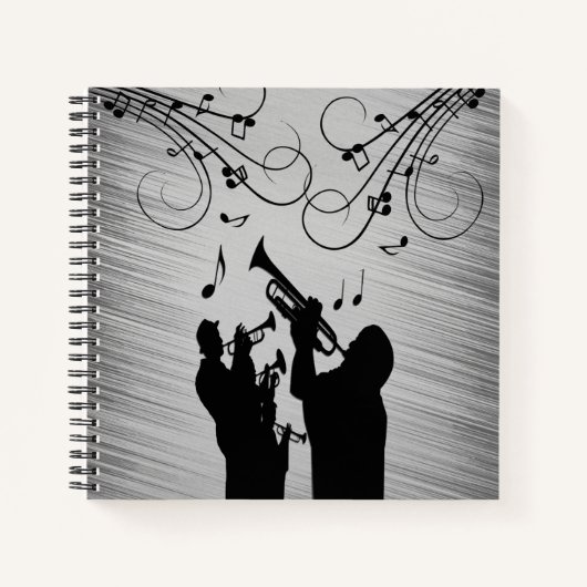 Muziekontwerp voor Horn Section Notitieboek (Voorkant)