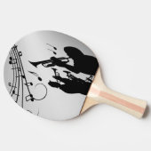 Muziekontwerp voor Horn Section Tafeltennisbatje (Zijkant)