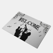 Muziekontwerp voor Horn Section Welkom Deurmat (Schuin)