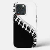 Muziekontwerp voor piano-toetsenbord Case-Mate iPhone case (Achterkant)