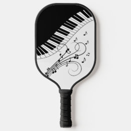 Muziekontwerp voor piano-toetsenbord pickleball paddle
