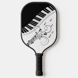 Muziekontwerp voor piano-toetsenbord pickleball paddle
