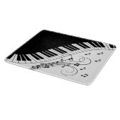 Muziekontwerp voor piano-toetsenbord snijplank (Hoek)