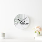 muziekopgrap ronde klok (Huis)