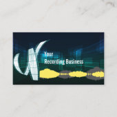 Muziekopname Studio Productie Visitekaartje (Voorkant)