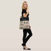  muziekoptrede gitaar Violin tot Tote Bag (Op model)
