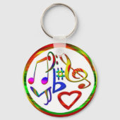 Muziekoverlagen Sleutelhanger (Voorkant)
