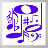 MuziekPaars Poster (Voorkant)