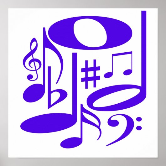 MuziekPaars Poster (Voorkant)