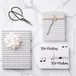 Muziekpakpapier Inpakpapier Vel