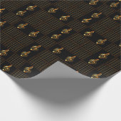 Muziekpapier - Abstract opvulpapier Cadeaupapier (Hoek)