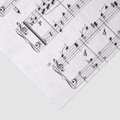muziekpapier voor klassieke vellen tissuepapier (Detail)