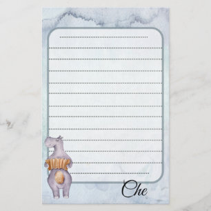 Muziekpapier voor  schrijven briefpapier