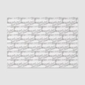 Muziekpapier voor  vellen tissuepapier (Voorkant)