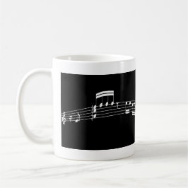 Muziekpartituur Koffiemok
