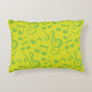 Muziekpatroon Accent Kussen