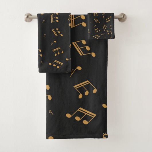 Muziekpatroon Bad Handdoek (Insitu)