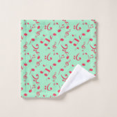 Muziekpatroon Bad Handdoek (Wasdoekje)