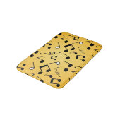 Muziekpatroon Badmat (Gekanteld)