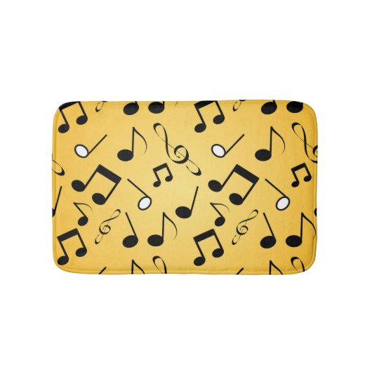Muziekpatroon Badmat (Voorkant)