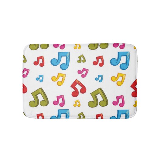 Muziekpatroon Badmat (Voorkant)