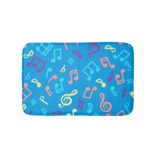 Muziekpatroon Badmat