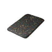 Muziekpatroon Badmat (Gekanteld)