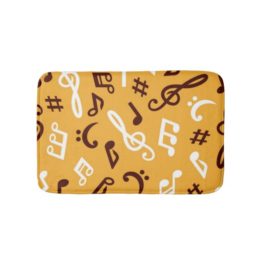 Muziekpatroon Badmat (Voorkant)