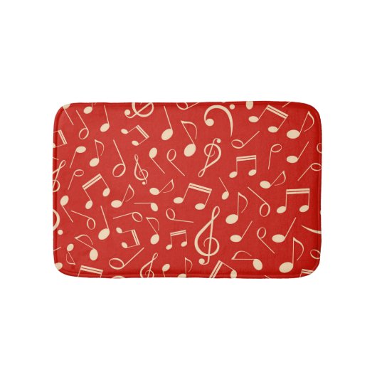 Muziekpatroon Badmat (Voorkant)