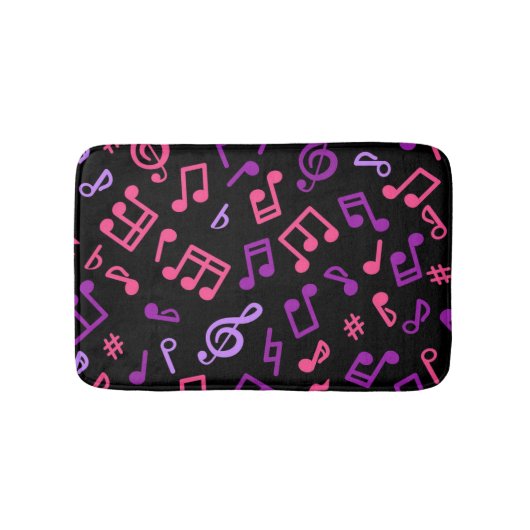 Muziekpatroon Badmat (Voorkant)