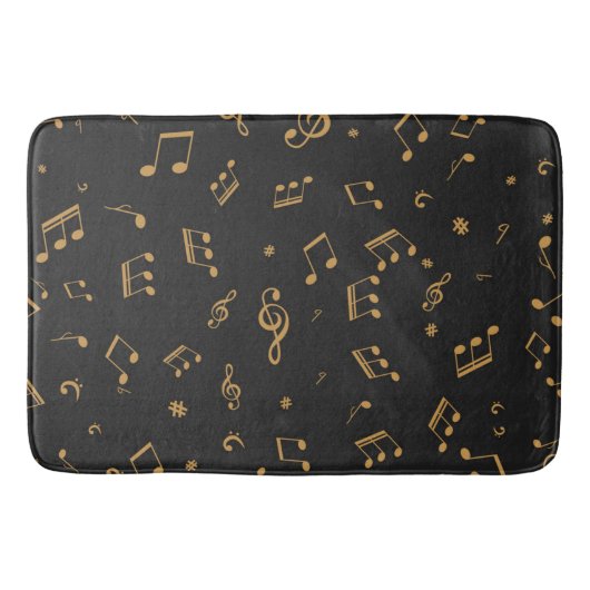Muziekpatroon Badmat (Voorkant)