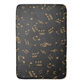 Muziekpatroon Badmat (Voorkant Verticaal)