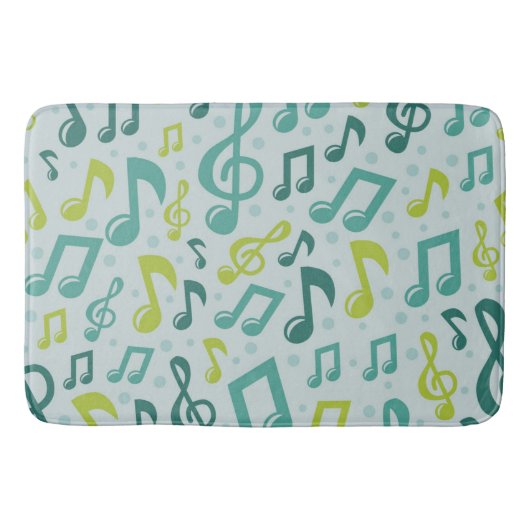 Muziekpatroon Badmat (Voorkant)