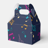 Muziekpatroon Bedankdoosjes (Achterkant)