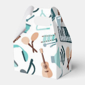 Muziekpatroon Bedankdoosjes (Achterkant)