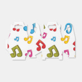 Muziekpatroon Bedankdoosjes (Uitgevouwen)