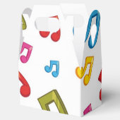 Muziekpatroon Bedankdoosjes (Geopend)