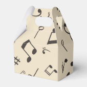 Muziekpatroon Bedankdoosjes (Achterkant)