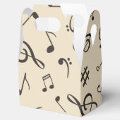 Muziekpatroon Bedankdoosjes (Geopend)