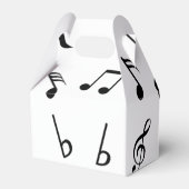Muziekpatroon Bedankdoosjes (Achterkant)