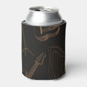 Muziekpatroon Blikjeskoeler (Blikje Voorkant)